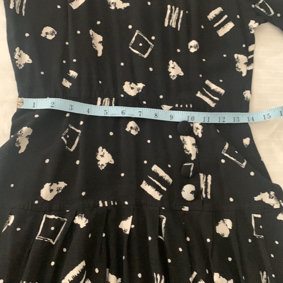 Vintage bundle-JSJ dress, Rabbit Rabbit Rabbit dress, Positive Attitude blouse - Picture 12 of 14